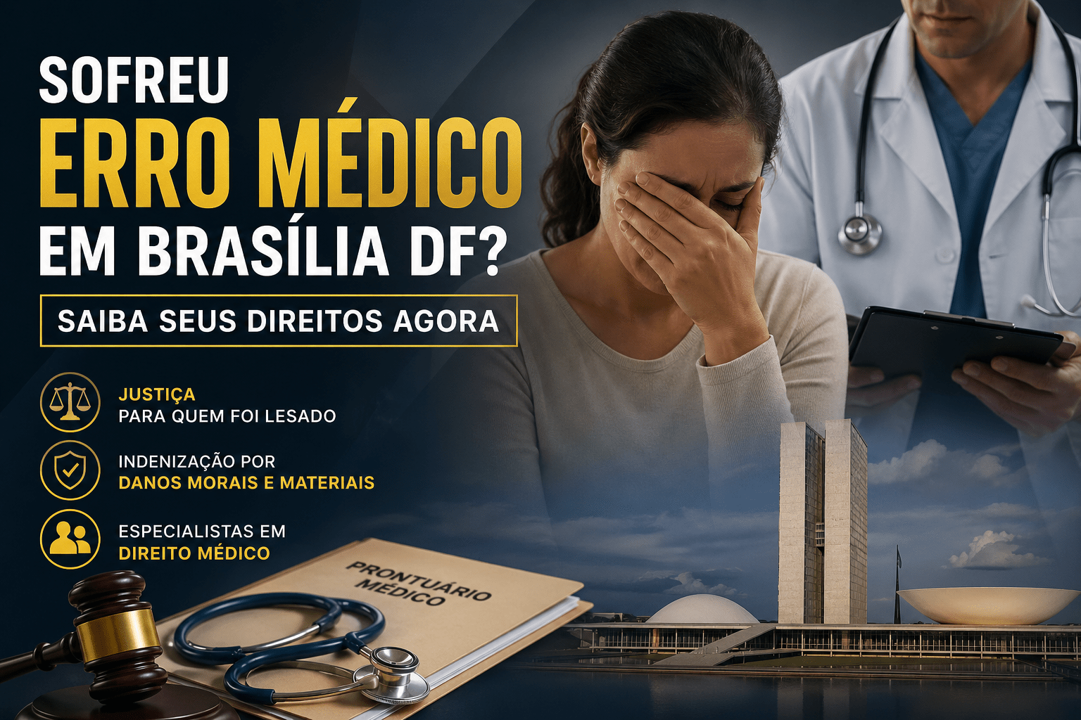 Sofreu Erro Médico em Brasília DF