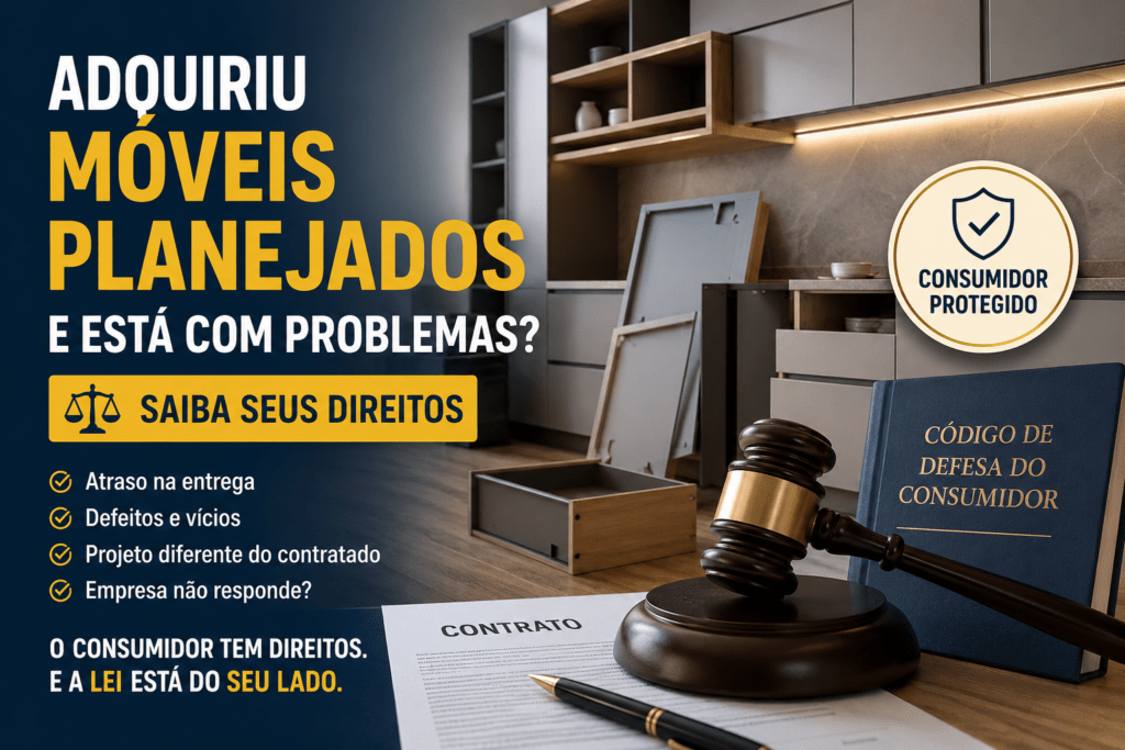 Adquiriu Móveis Planejados e Está com Problemas